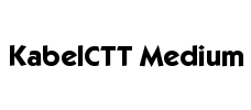 KabelCTT Medium Bold