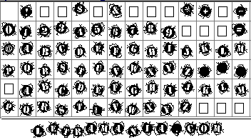 Vista previa del Mapa de Caracteres de la Tipograf�a